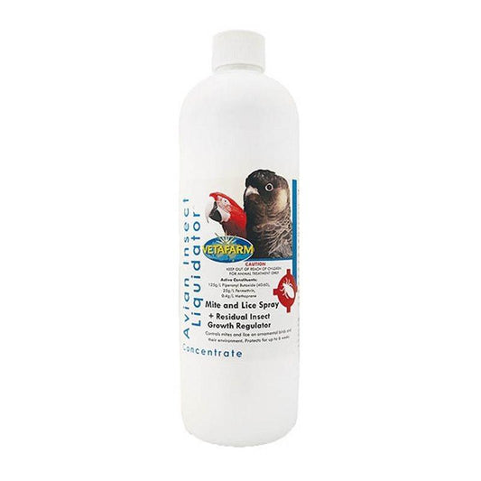 Vetafarm Avian Insect Liquid Concentrate-Medicine & Supplements-Parrot Supplies Australia