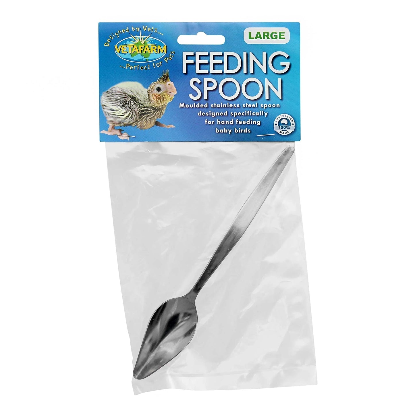 Vetafarm Feeding Spoon-Incubation & Hand-Rearing-Parrot Supplies Australia