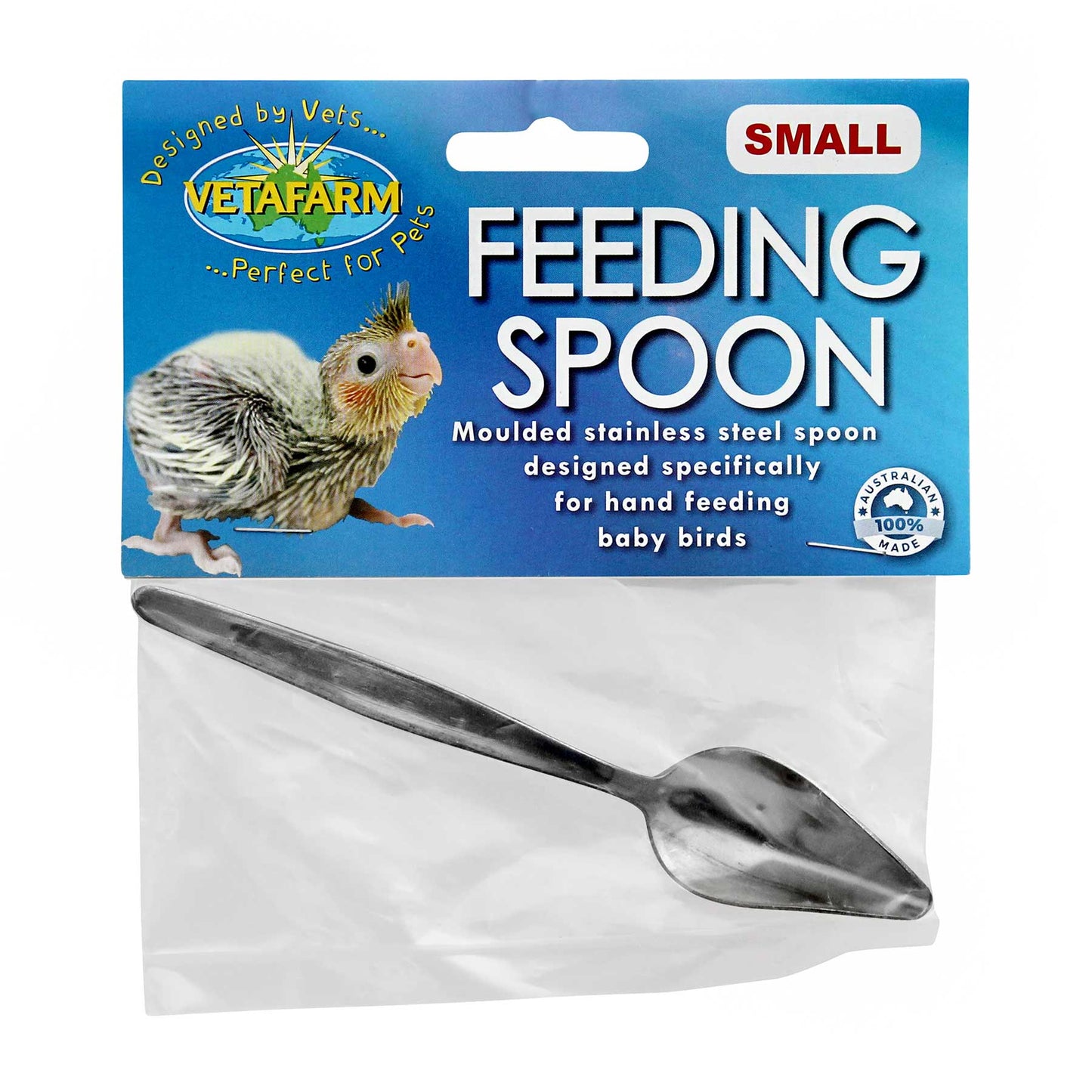 Vetafarm Feeding Spoon-Incubation & Hand-Rearing-Parrot Supplies Australia