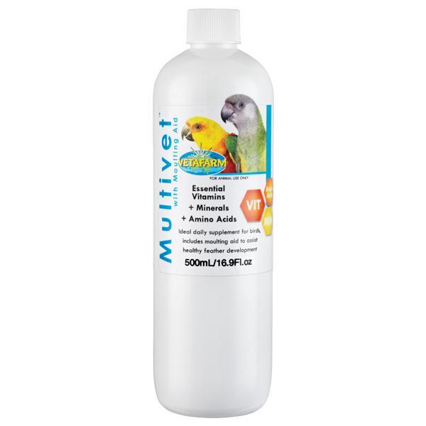 Vetafarm Multivet Liquid-Medicine & Supplements-Parrot Supplies Australia