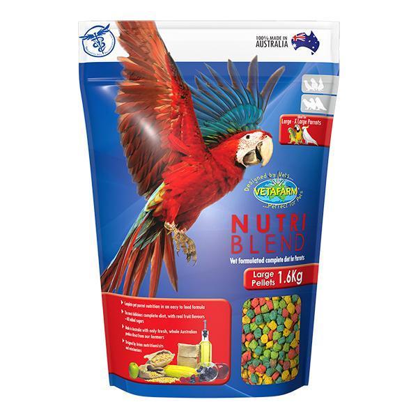 Vetafarm Nutriblend Pellets-Pellets-Parrot Supplies Australia