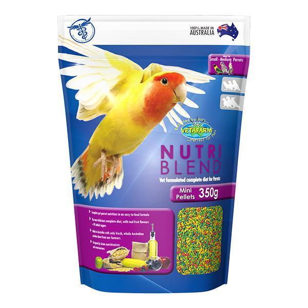 Vetafarm Nutriblend Pellets-Pellets-Parrot Supplies Australia