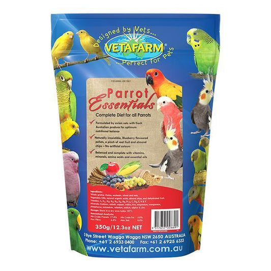 Vetafarm Parrot Essentials-Pellets-Parrot Supplies Australia