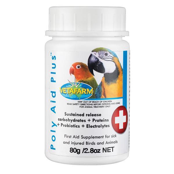 Vetafarm Poly Aid Plus-Medicine & Supplements-Parrot Supplies Australia