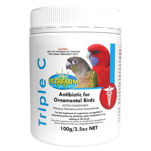 Vetafarm Triple C 100g-Medicine & Supplements-Parrot Supplies Australia