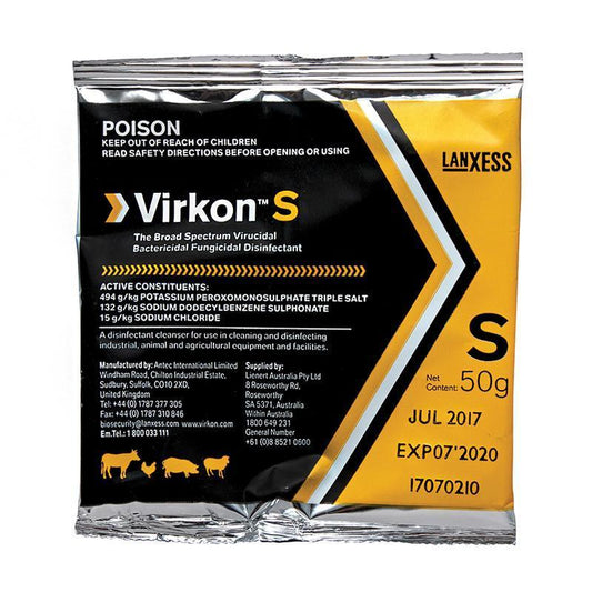 Virkon S-Cleaners & Disinfectants-Parrot Supplies Australia