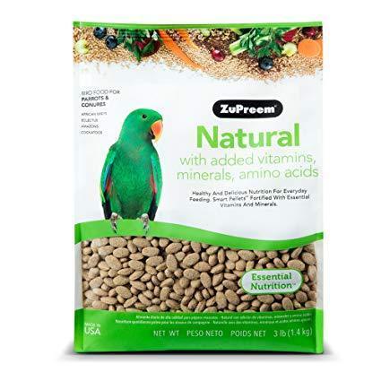 ZuPreem Natural Pellets-Pellets-Parrot Supplies Australia