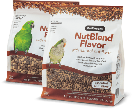 ZuPreem NutBlend-Pellets-Parrot Supplies Australia