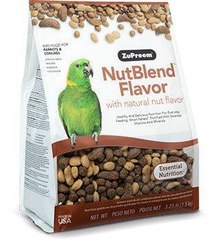 ZuPreem NutBlend-Pellets-Parrot Supplies Australia