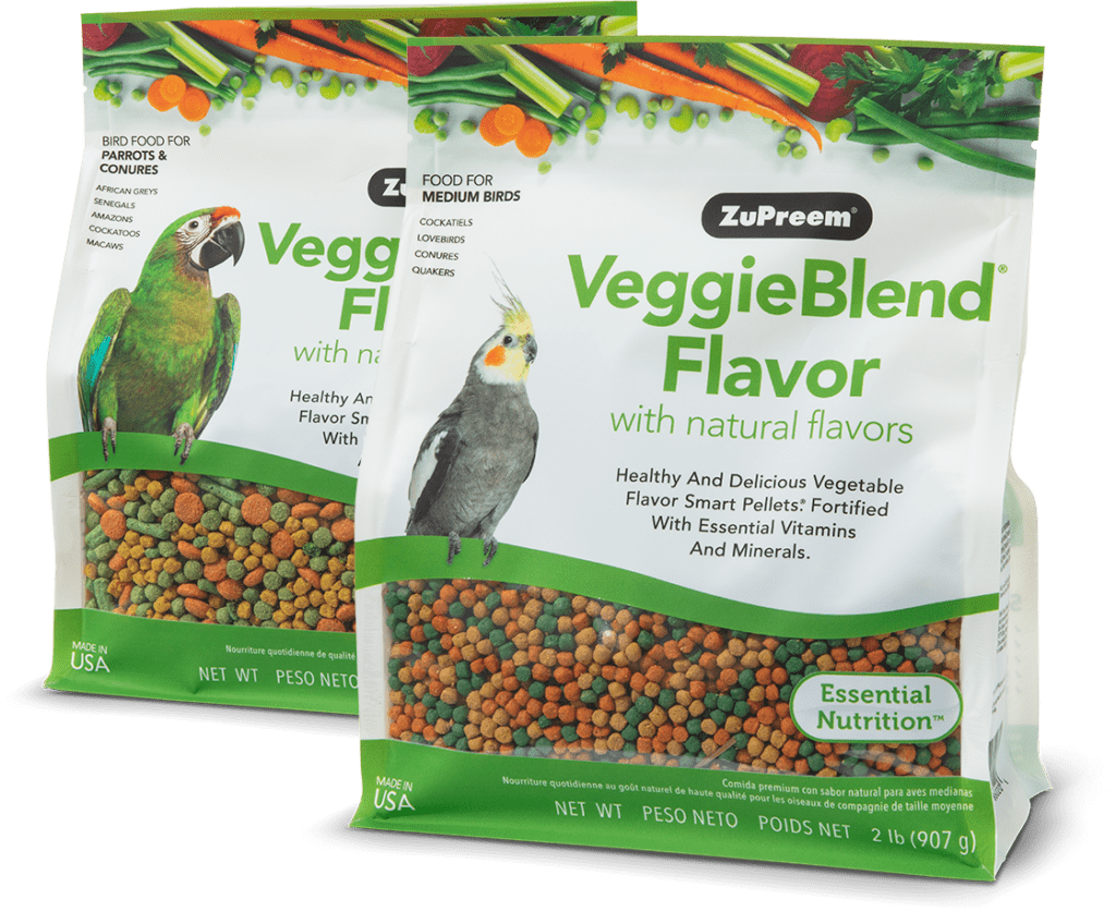 ZuPreem Veggie Blend-Pellets-Parrot Supplies Australia