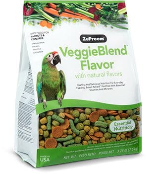 ZuPreem Veggie Blend-Pellets-Parrot Supplies Australia