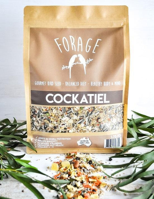 Forage Cockatiel Mix-Seeds & Grains-Parrot Supplies Australia