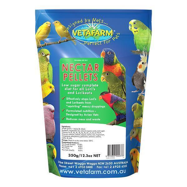 Vetafarm Nectar Pellets-Nectarivore-Parrot Supplies Australia